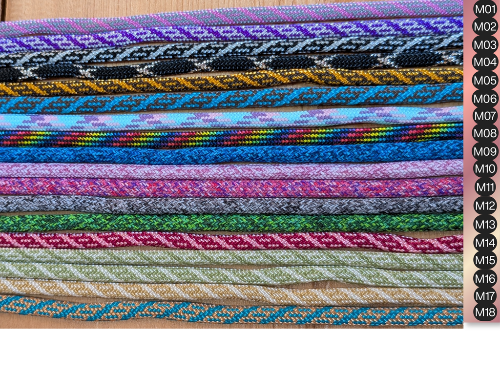Guinzaglio in paracord 8 fili